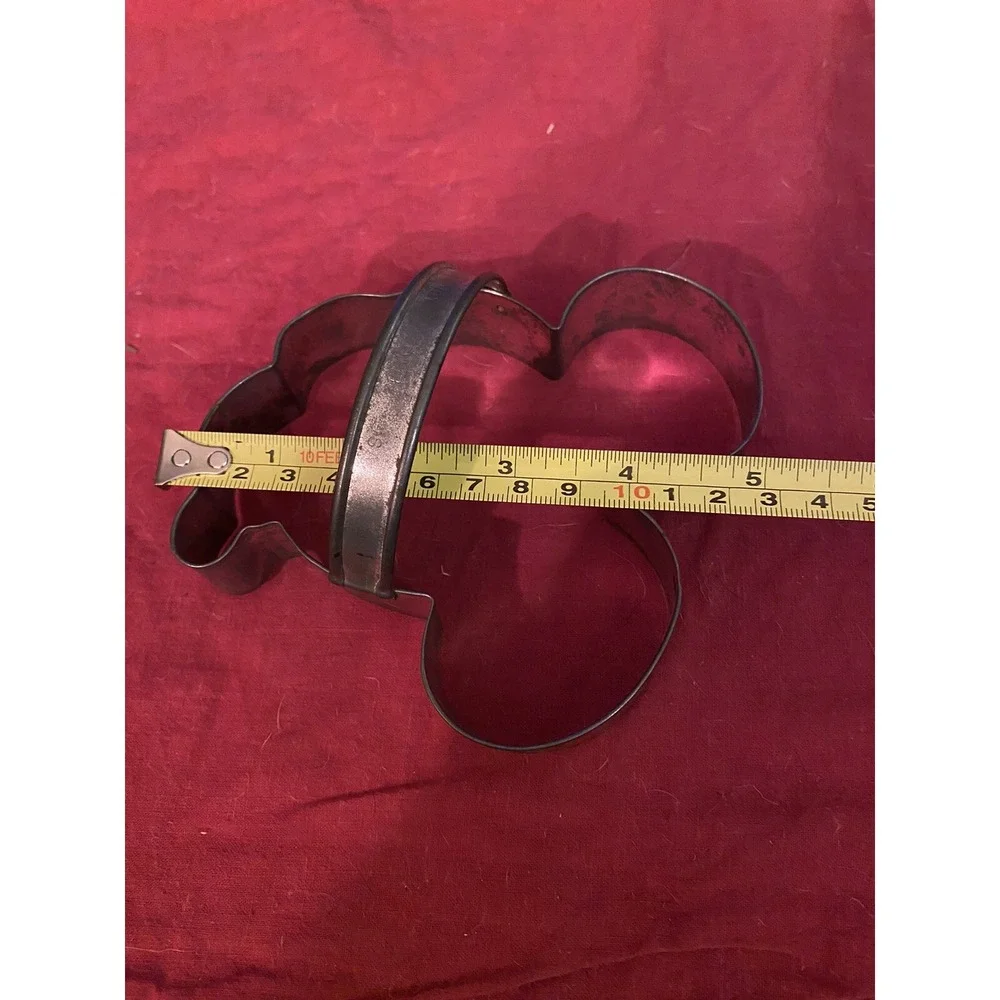 Vintage Mickey Mouse Head‎ Cookie Cutter Tin Metal Disney